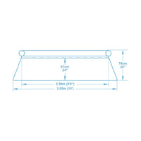 Aufblasbarer Pool Bestway 57270 ø 305 x 76 cm