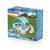 Bestway Aufblasbarer Kinderpool Abnehmbares Dach 140x140x114 cm +2 Jahre Garten 52192