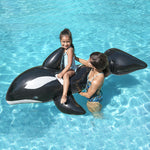 Bestway Aufblasbare Riesenwalfigur mit Griffen 203x102 cm +3 Jahre Strand und Pool 41009