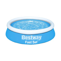 Bestway Aufblasbares Schwimmbecken für Erwachsene Ring 183x51 cm Garten 57392