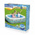Bestway Aufblasbares Pool 3 Kammern Floral 229x152x56cm +6 Jahre Garten 54120
