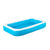 Bestway Aufblasbarer Pool 2 Kammern Rechteckig 305x183x46 cm +3 Jahre Garten 54150