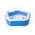 Bestway Aufblasbares Zweikammer-Schwimmbecken Family 213x206x69 cm +6 Jahre Garten 54153