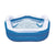 Bestway Aufblasbares Zweikammer-Schwimmbecken Family 213x206x69 cm +6 Jahre Garten 54153