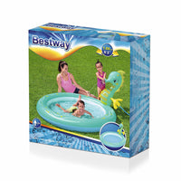 Bestway Aufblasbares Kinderbecken Düsenpferd 188x160x86 cm +2 Jahre Garten 53114