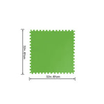 Bestway Poolboden Foam Grün 9 Stücke 78x78 cm Garten 58636