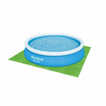 Bestway Poolboden Foam Grün 9 Stücke 78x78 cm Garten 58636
