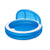 Bestway aufblasbarer Pool 2 Kammern Sonnenschutz 241x241x140 cm +6 Jahre Garten 54337