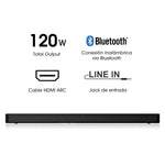 Soundbar Hisense HS205G Schwarz 120 W
