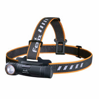 LED-Kopf-Taschenlampe 039-543 Schwarz Orange 1600 lm