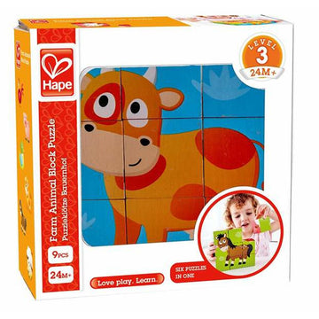 Puzzle Hape Bauernhof