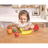 Kit aus Spielzeuglebensmittel Hape 9 Stücke Früchte