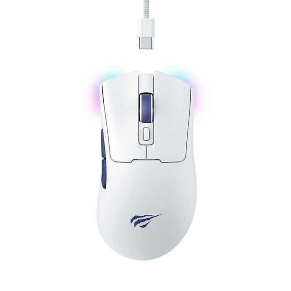 Gaming Maus Havit MS966WB Weiß gedruckt