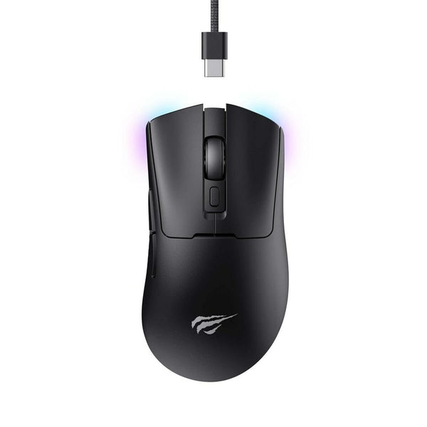 Gaming Maus Havit MS966WB Schwarz gedruckt