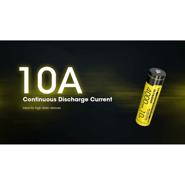 Akkus Nitecore NT-NL1840HP 4000 mAh 3,6 V 18650