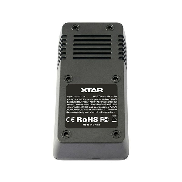 Batterieladegerät Xtar VC2 Litio Ion Batterien x 2