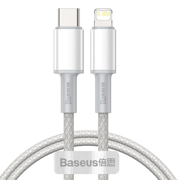 USB-C auf Lightning Verbindungskabel Baseus CATLGD-02 Weiß 1 m
