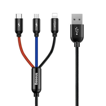 USB A zu USB-C-Kabel Baseus CAMLT-BSY01 1,2 m