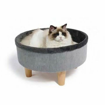 Katzenbett MPETS ROUND Grau 47 x 47 x 26 cm