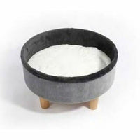 Katzenbett MPETS ROUND Grau 47 x 47 x 26 cm