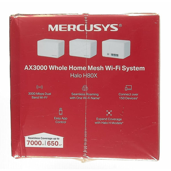 Schnittstelle Mercusys Halo H80X(3-pack) Weiß