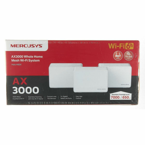 Schnittstelle Mercusys Halo H80X(3-pack) Weiß