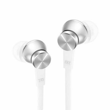 Kopfhörer mit Mikrofon Xiaomi MI IN-EAR Weiß Silberfarben