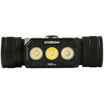 LED-Kopf-Taschenlampe Acebeam H50 2.0 Schwarz Orange