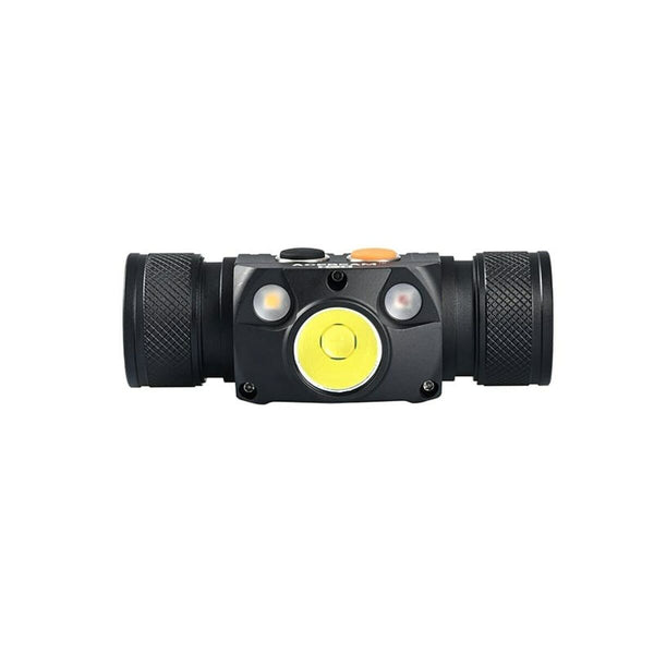 LED-Kopf-Taschenlampe Acebeam H30 R+UV 6500K Schwarz Orange 4000 Lm