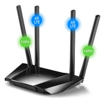 Router Cudy LT400_EU Schwarz RJ45 Wi-Fi 4