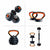 Kettlebell- und Hantelset Xiaomi 20 kg
