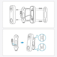 Smarter Video-Türöffner Reolink D340P (24 V) (12 - 24 V)