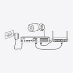 Videoüberwachungskamera Reolink RLC-510A-Biała