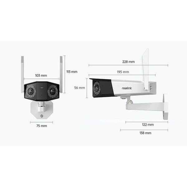 Videoüberwachungskamera Reolink Duo Series W730