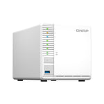 NAS-Netzwerk-Speicher Qnap TS-364 Weiß Intel Celeron Intel Celeron N5095