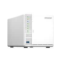 NAS-Netzwerk-Speicher Qnap TS-364 Weiß Intel Celeron Intel Celeron N5095
