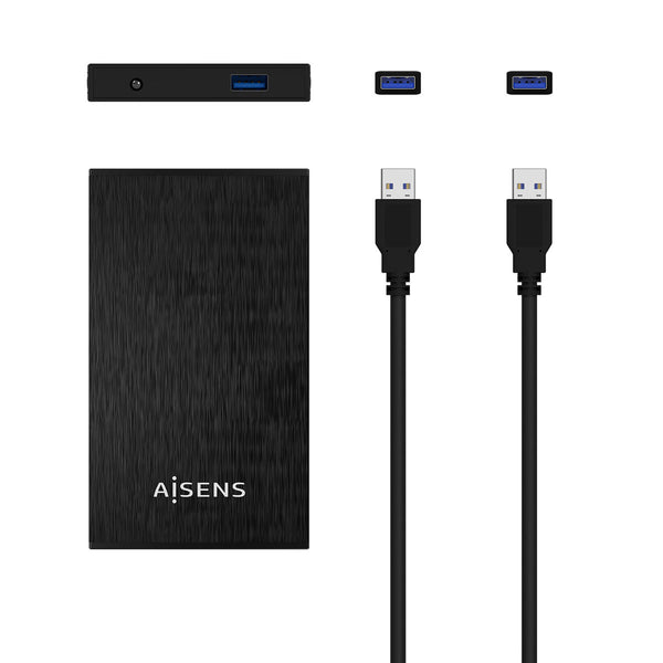 Externe Box Aisens ASE-2523B Schwarz 2,5"