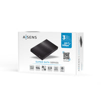 Externe Box Aisens ASE-2523B Schwarz 2,5"