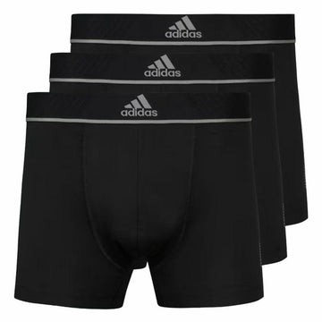 Herren-Boxershorts Adidas Active Micro Flex Eco Schwarz 3 Stück