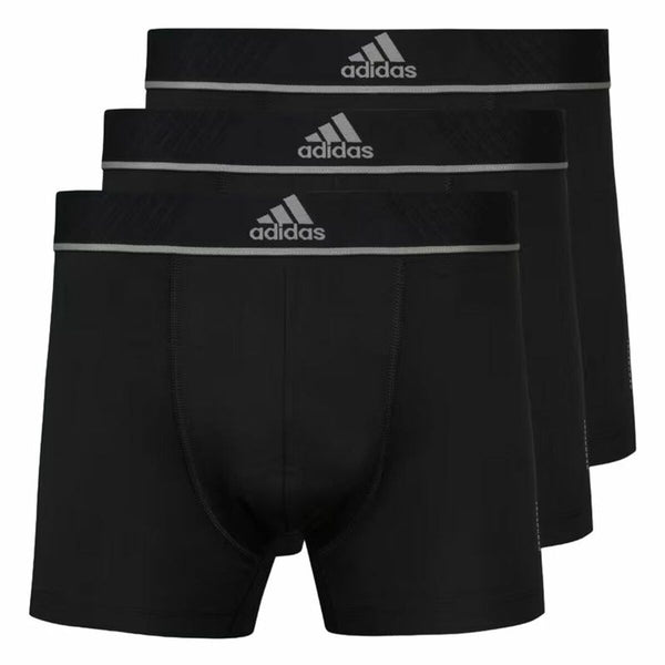 Herren-Boxershorts Adidas Active Micro Flex Eco Schwarz 3 Stück