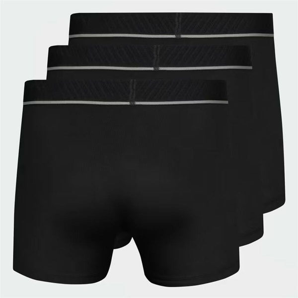 Herren-Boxershorts Adidas Active Micro Flex Eco Schwarz 3 Stück