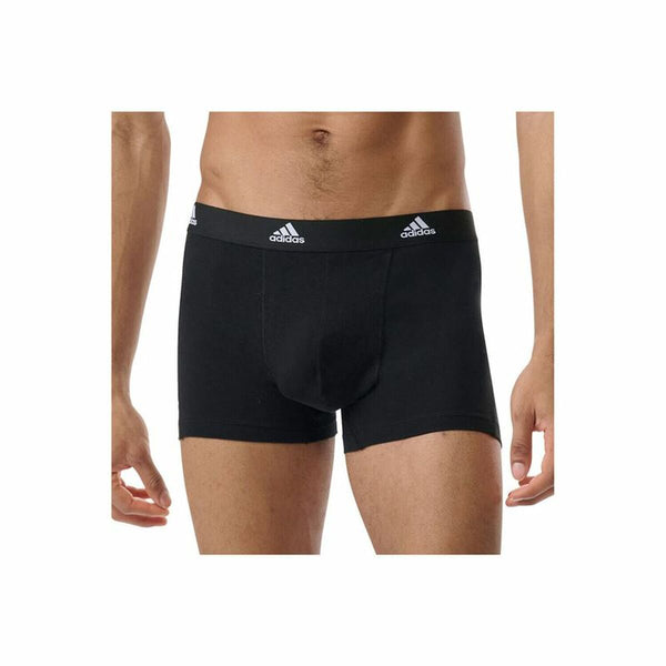 Herren-Boxershorts Adidas Active Flex Schwarz 3 Stück