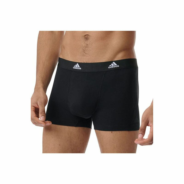 Herren-Boxershorts Adidas Active Flex Schwarz 3 Stück