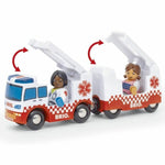 Playset Brio Rescue Ambulance 4 Stücke