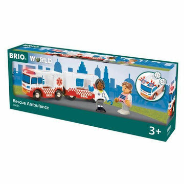 Playset Brio Rescue Ambulance 4 Stücke