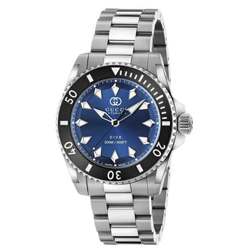 Herrenuhr Gucci YA136362 Silberfarben