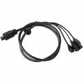 UTP starres Netzwerkkabel der Kategorie 6 Axis 5506-201 Schwarz 1 m
