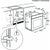 Herd AEG BEK435120W 3000 W 71 L