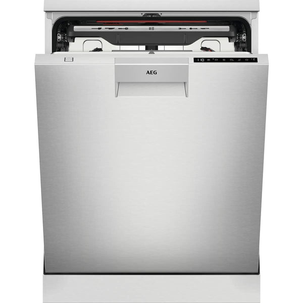 Geschirrspüler AEG FFB83816PM Stahl 60 cm