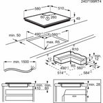 Induktionskochfeld Electrolux EIV66453I 60 cm 7350 W